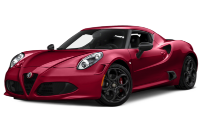 Alfa romeo amazing red,black sport car image picture png