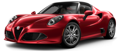 2018 Alfa Romeo 4C Spider Specs Red Car Image PNG Images