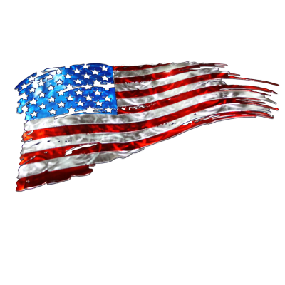 Us Flag Iconic Waving PNG Images