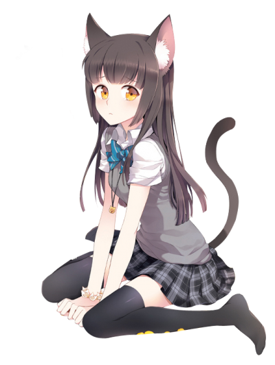 Ai Generated - Anime Girl - Transparent Background 24684165 PNG