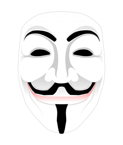 Download ANONYMOUS MASK PNG transparent image and clipart