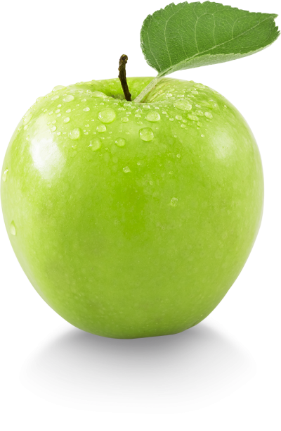 Food, Delicious, Green With Water Droplet Apple Transparent Photo PNG Images