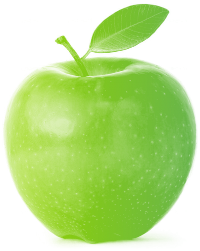 Green Leaf And Green Sour Apple Images Icon PNG Images