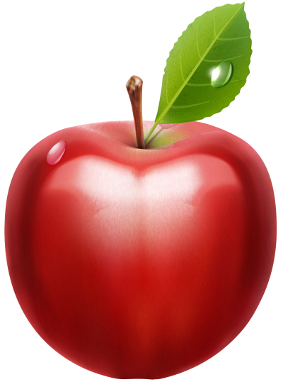 Apple Drawing With Water Droplets Photos PNG Images