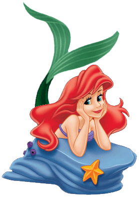 Blue Sea Ariel Clipart Ariel Little Mermaid Clipart PNG Images