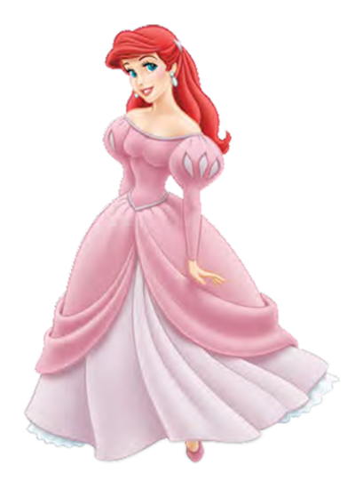 Pink Transparent Disney Princess Ariel Png PNG Images