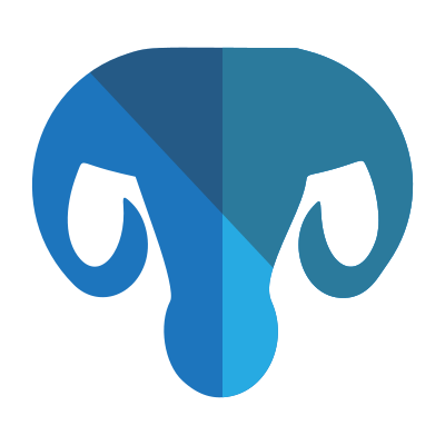 Blue Ram Head Logo Hd PNG Images