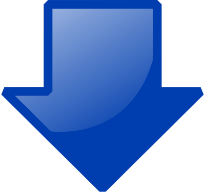 Blue Down Arrow Clip Art At Images PNG Images