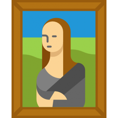 Leonardo Da Vinci, Mona Lisa Artwork, Clipart Picture PNG Images