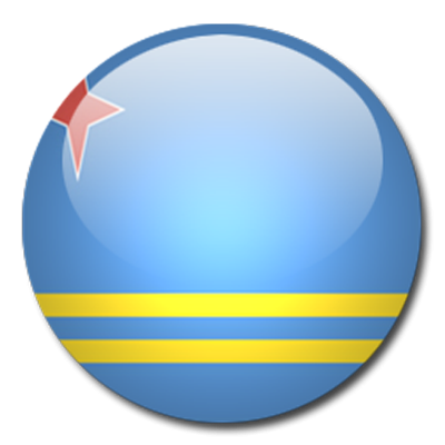 Aruba Flag Clipart On Ellipse PNG Images