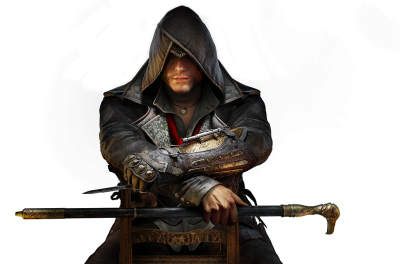 Download Assassins Creed Clipart Faith Picture Sitting On Chair PNG Images