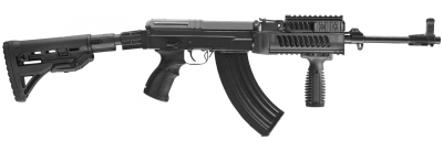 Transparent Barrel Assault Rifle PNG Images