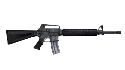 Transparent Assault Rifle PNG Images