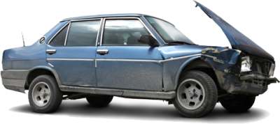 Blue Crashed Car, Auto Clipart Png PNG Images