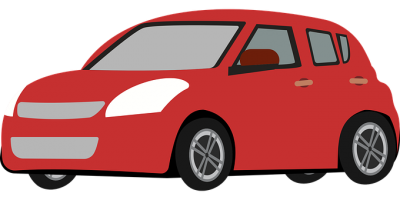Red Animation Car Design, Auto Clipart Transparent PNG Images