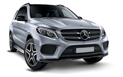 Silver Mercedes Automatic Car Transparent PNG Images