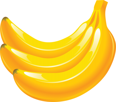 Banana Vector PNG Images