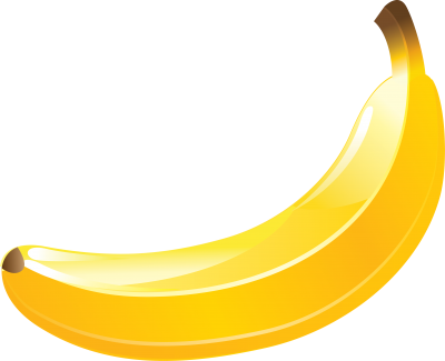 Banana Icon Clipart PNG Images