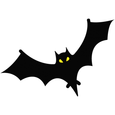 Scary Bat With Yellow Eyes Transparent Free PNG Images