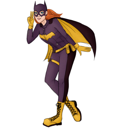 Batgirl Simple PNG Images