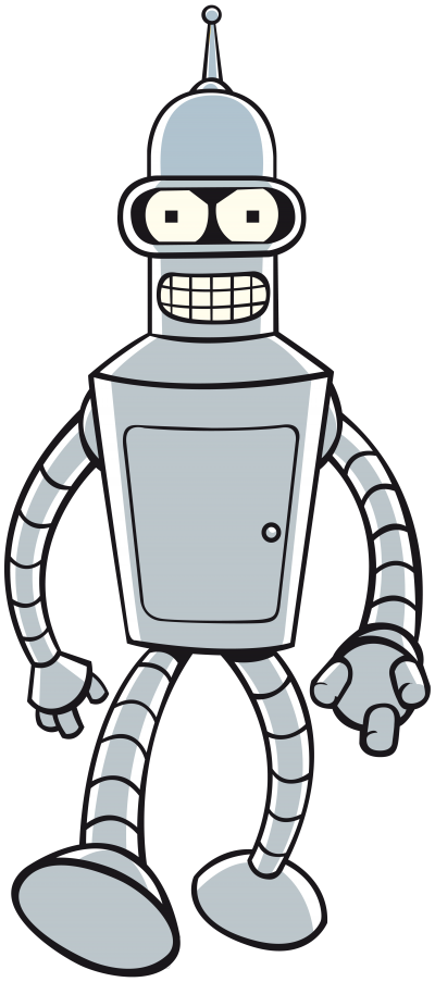 Bender transparent futurama images download, png