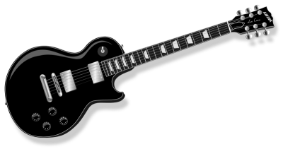 Black Guitar Free Transparent PNG Images