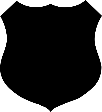 Black Shield Shape Png Icon Free PNG Images