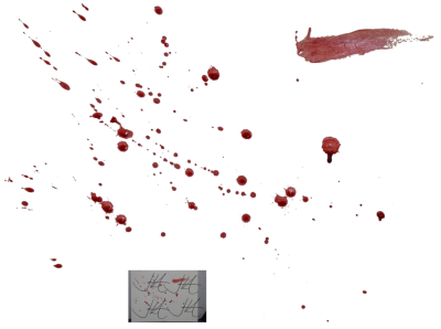 Blood Splatter Clipart Transparent PNG Images