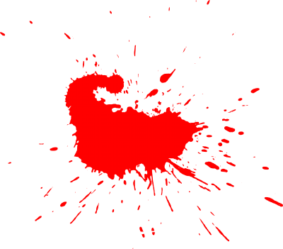 Blood Splatter Transparent Image PNG Images