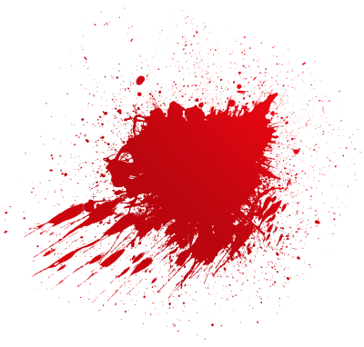 Blood Splatter Cut Out PNG Images