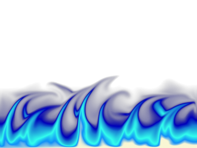 Blue Fire Background PNG Images
