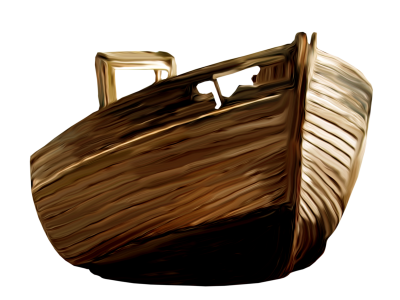 Brown Drawing Boat Background Transparent PNG Images