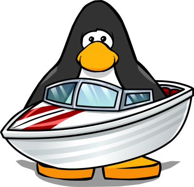 Penguin And Boat Background Transparent PNG Images