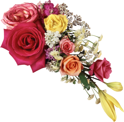 Bouquet Flowers Clipart PNG Images