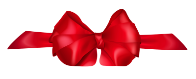 Big wide red ribbon transparent background picture png