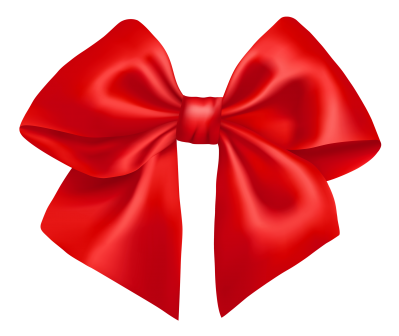 Red christmas ribbon free transparent hd image png