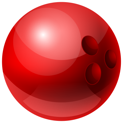 Bowling cut out png ball 
