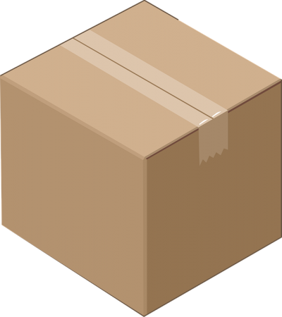 Box Cardboard Cube Graphic Png Transparent PNG Images