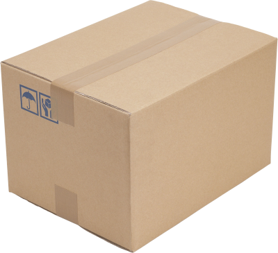 Classic Brown Cardboard Box Free Png PNG Images