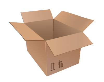 Real Cardboard Open Box Hd Png PNG Images