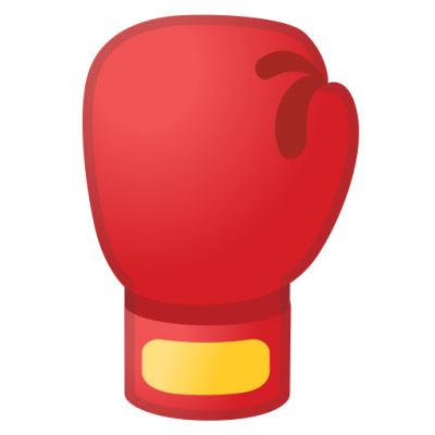 Boxing Glove Emoji Icon PNG Images