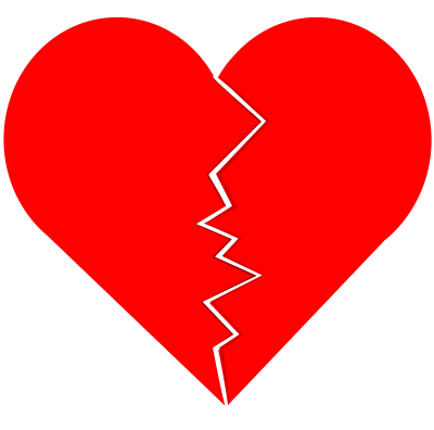 Transparent Image Broken Heart PNG Images