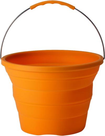 Orange Bucket Images PNG PNG Images