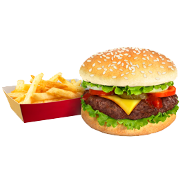 Burger And Fries Png Clipart PNG Images