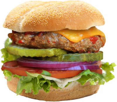 Fresh Hamburger Free Png PNG Images