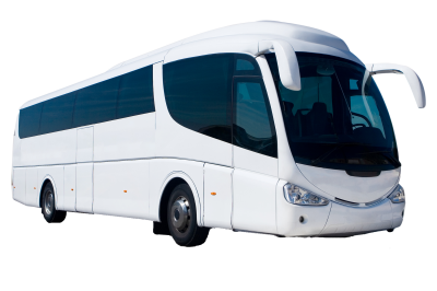 White Bus Transparent PNG Images