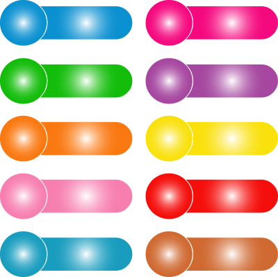 Colorful Button Background Clipart Download PNG Images