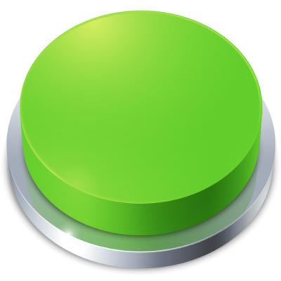 Great Green Round Button Clipart Transparent PNG Images