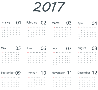 Weeks Calendar 2016 Images PNG Images