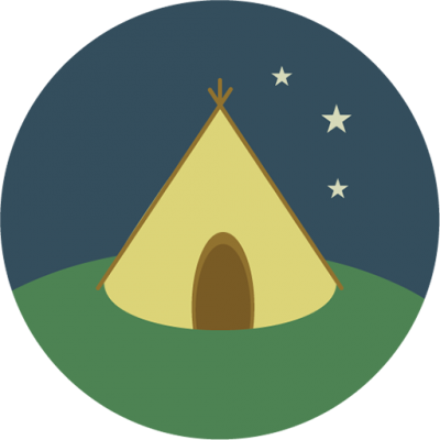 Campsite Night Transparent Picture PNG Images